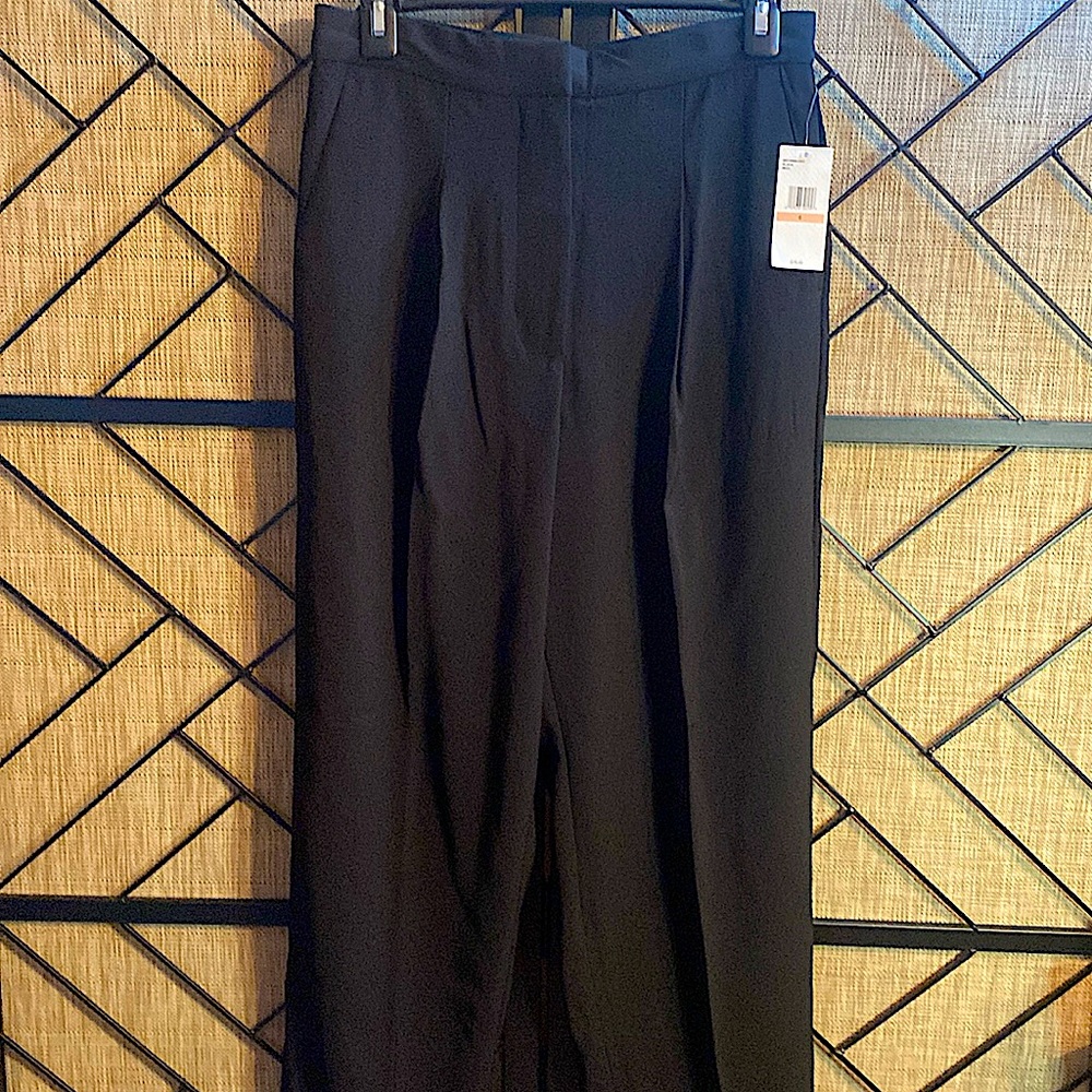 NEW JESSICA SIMPSON SIZE 6 BLACK DRESS PANTS